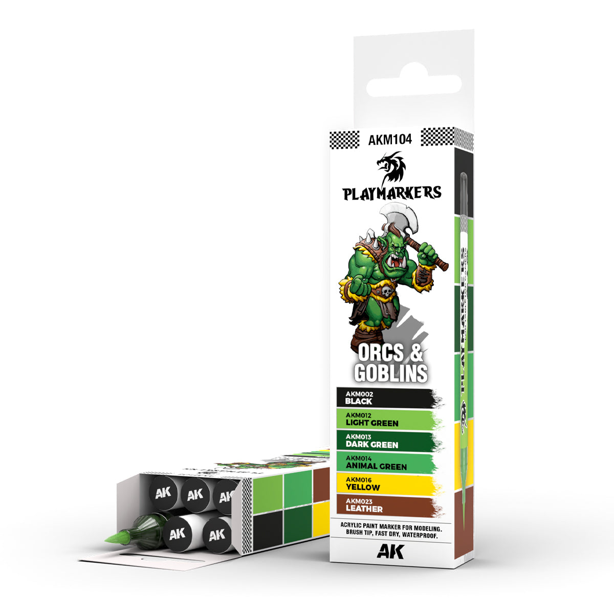 Orcs and Goblins Set - PLAYMARKERS - AK INTERACTIVE