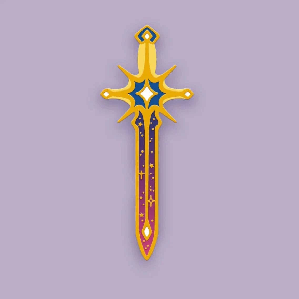 NVD Enamel Pin | Sword