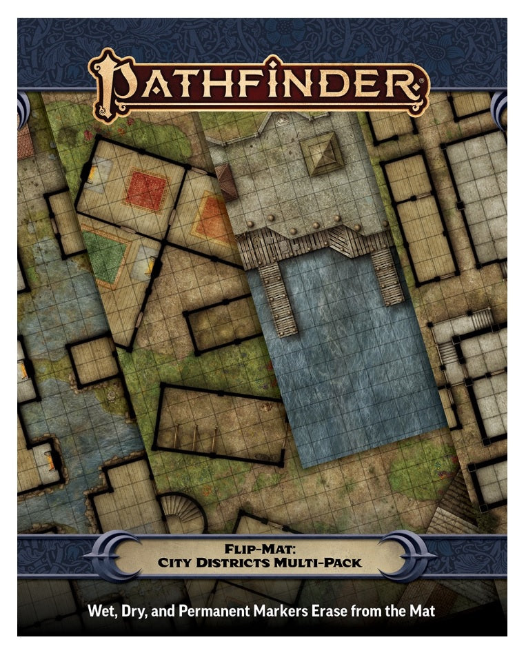 SALE - Pathfinder RPG: Flip-Mat - City Districts Multi-Pack