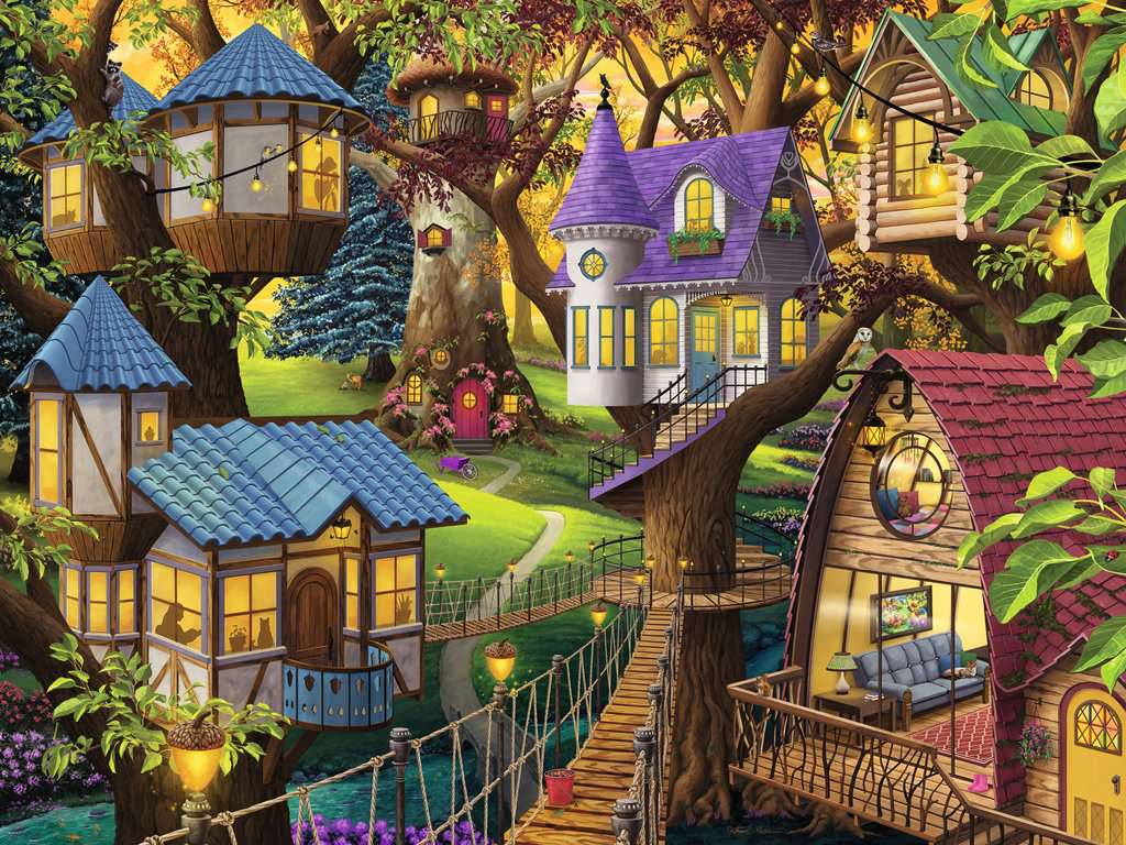 Twilight in the Treetops | 1500 pc Puzzle