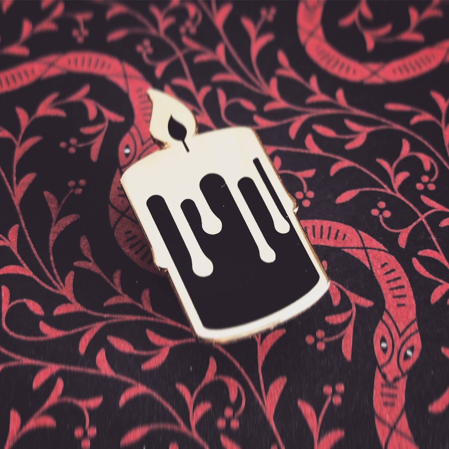 FCC Enamel Pin | Candle