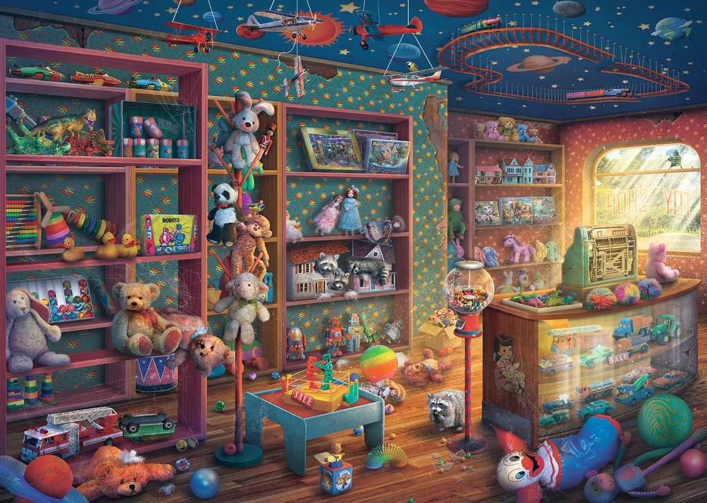 Abandoned: Tattered Toy Store | 1000 pc Puzzle