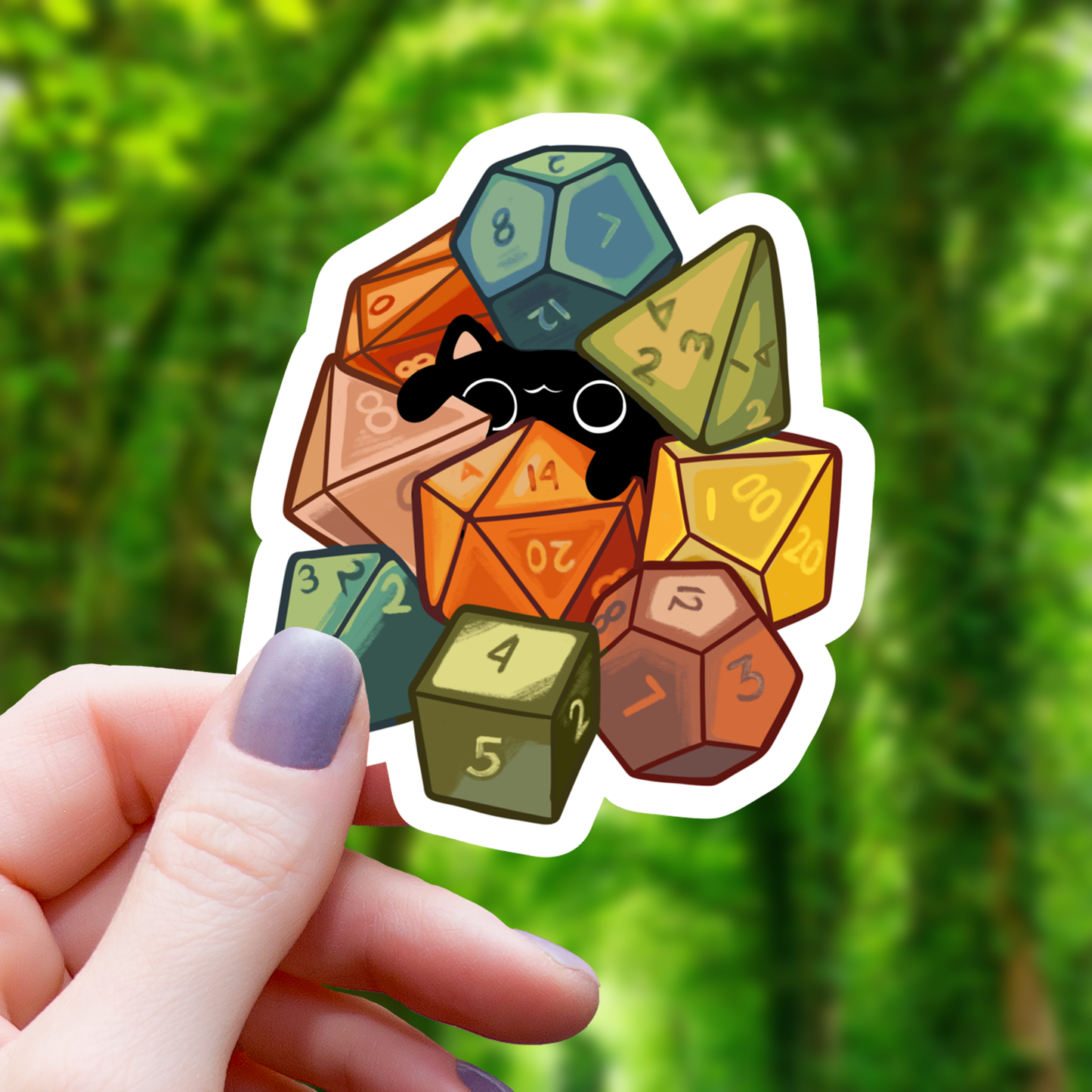 MGC 3" Vinyl Sticker | Kitty Clacks
