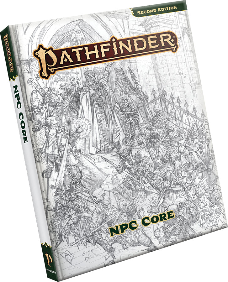 Pathfinder RPG: NPC Core Hardcover (Sketch Cover Edition)