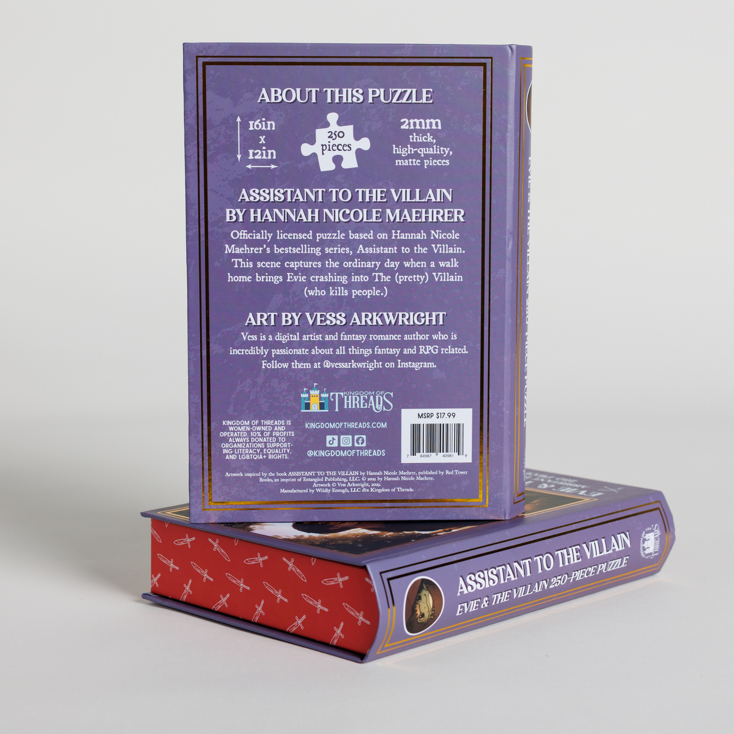 Book Keepsake Puzzle | Assistant to the Villain