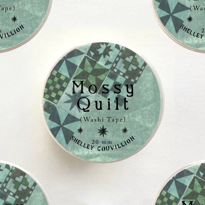 SC Washi Tape | Mossy Quilt