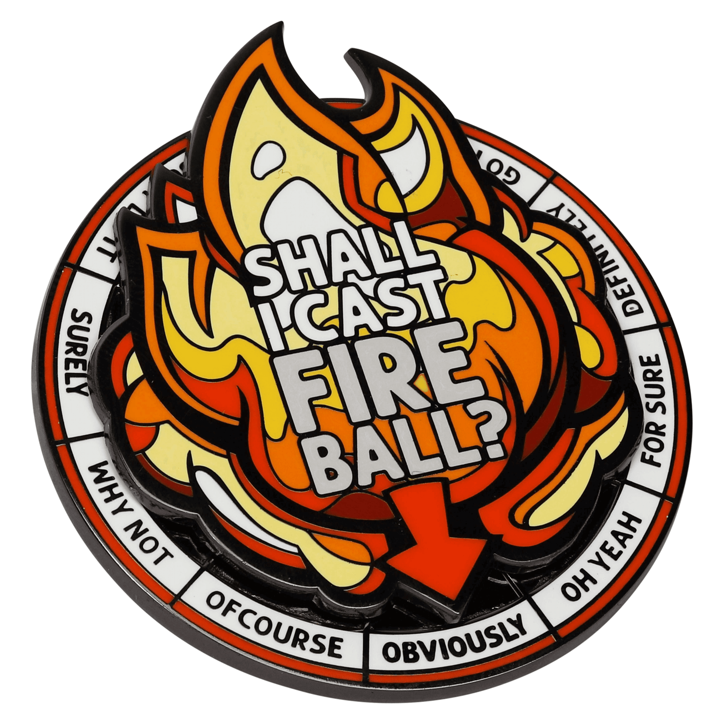 GS Spinner Pin | Casting Fireball