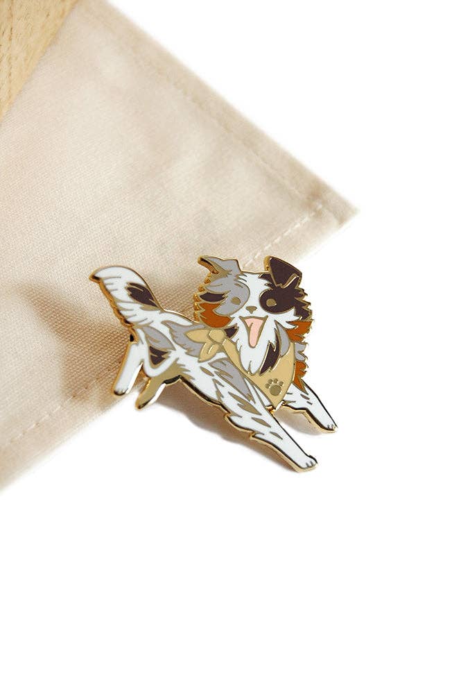 Good Puppers Enamel Pin | Australian Shepherd