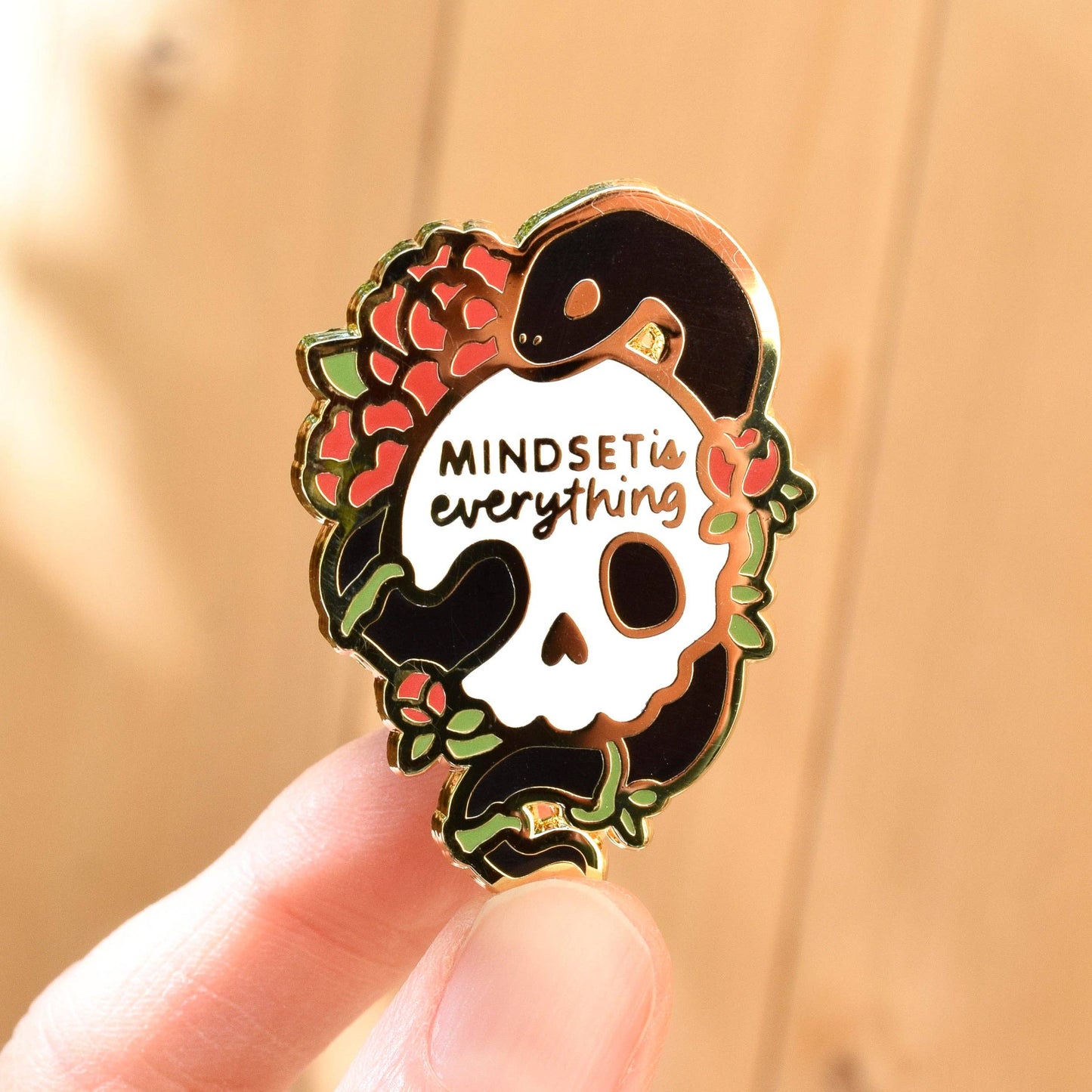 Enamel Pin | Mindset is Everything