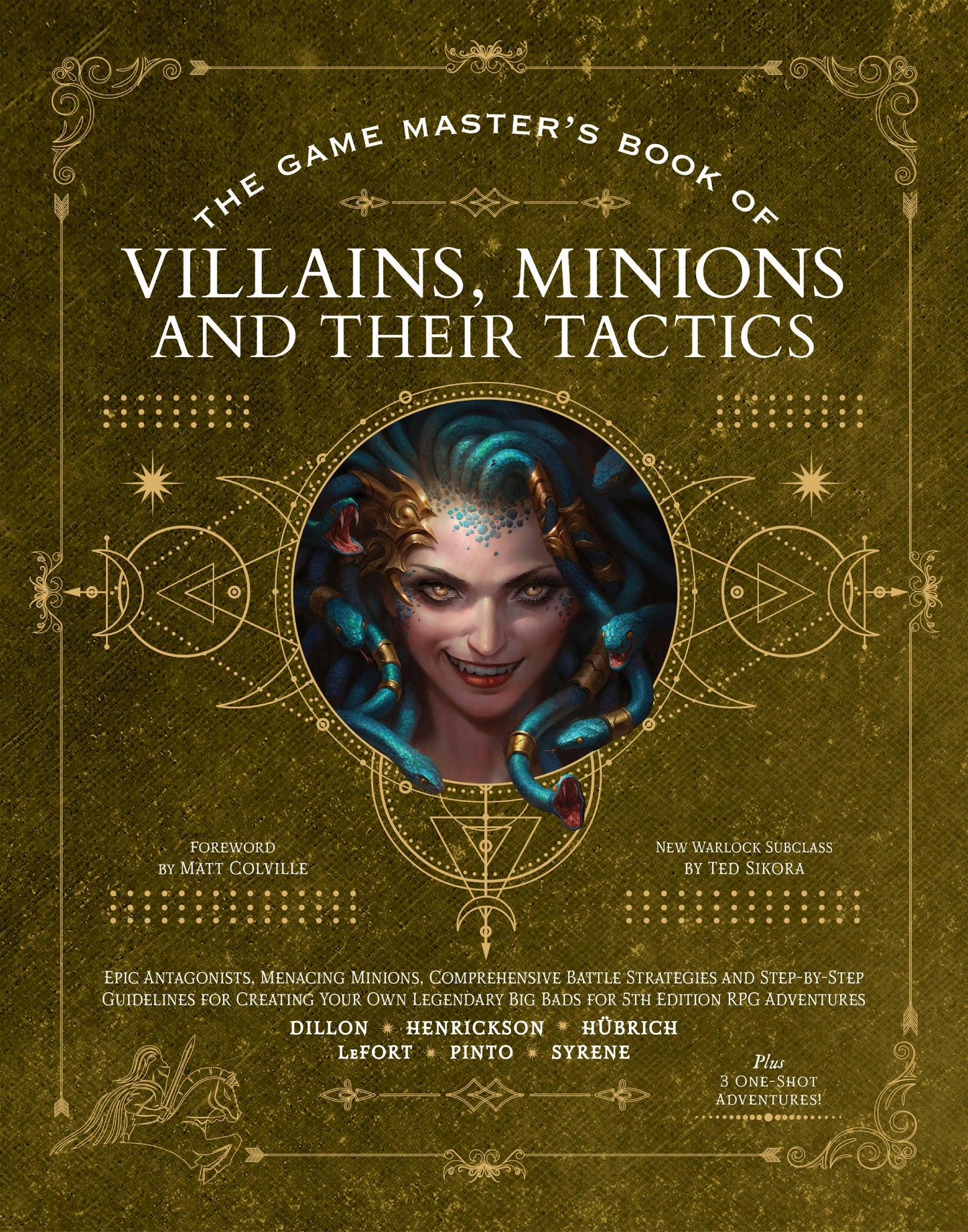Game Master's Book Of Villains & Tactics For 5th Edition Rpg