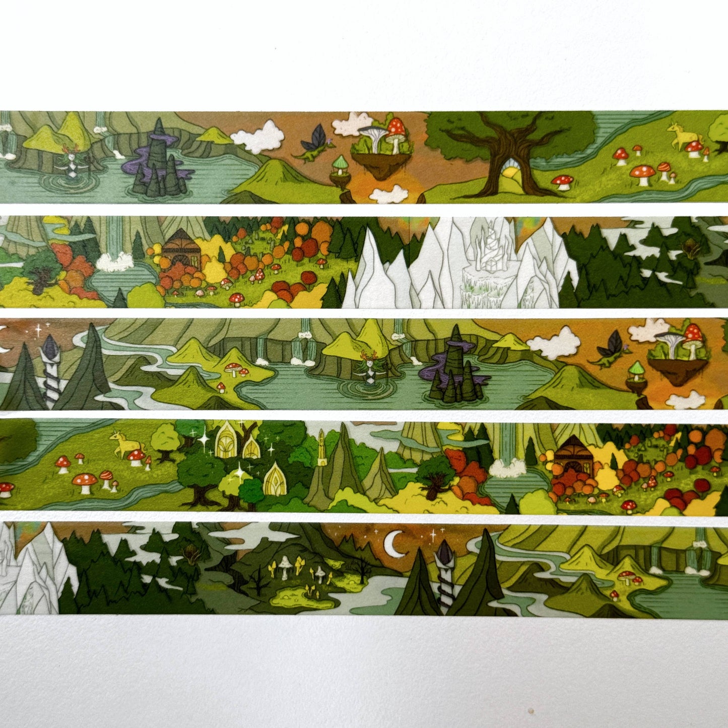 STC Cartography Washi Tape | Feywild