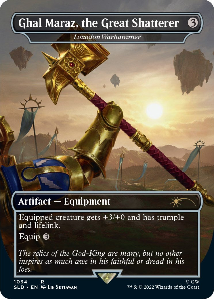 Ghal Maraz, the Great Shatterer - Loxodon Warhammer (Borderless)