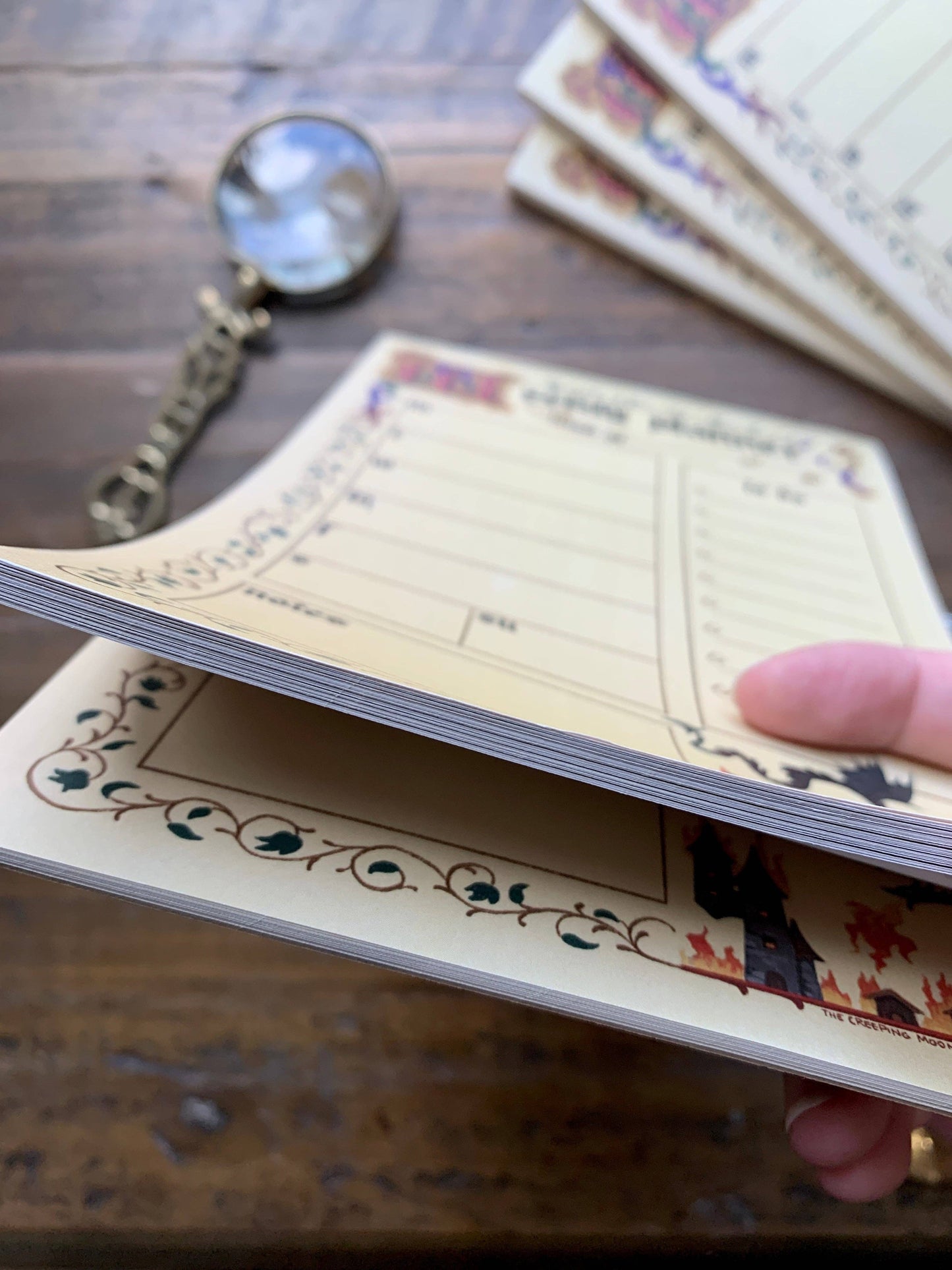CM Notepad | Medieval Weekly Planner