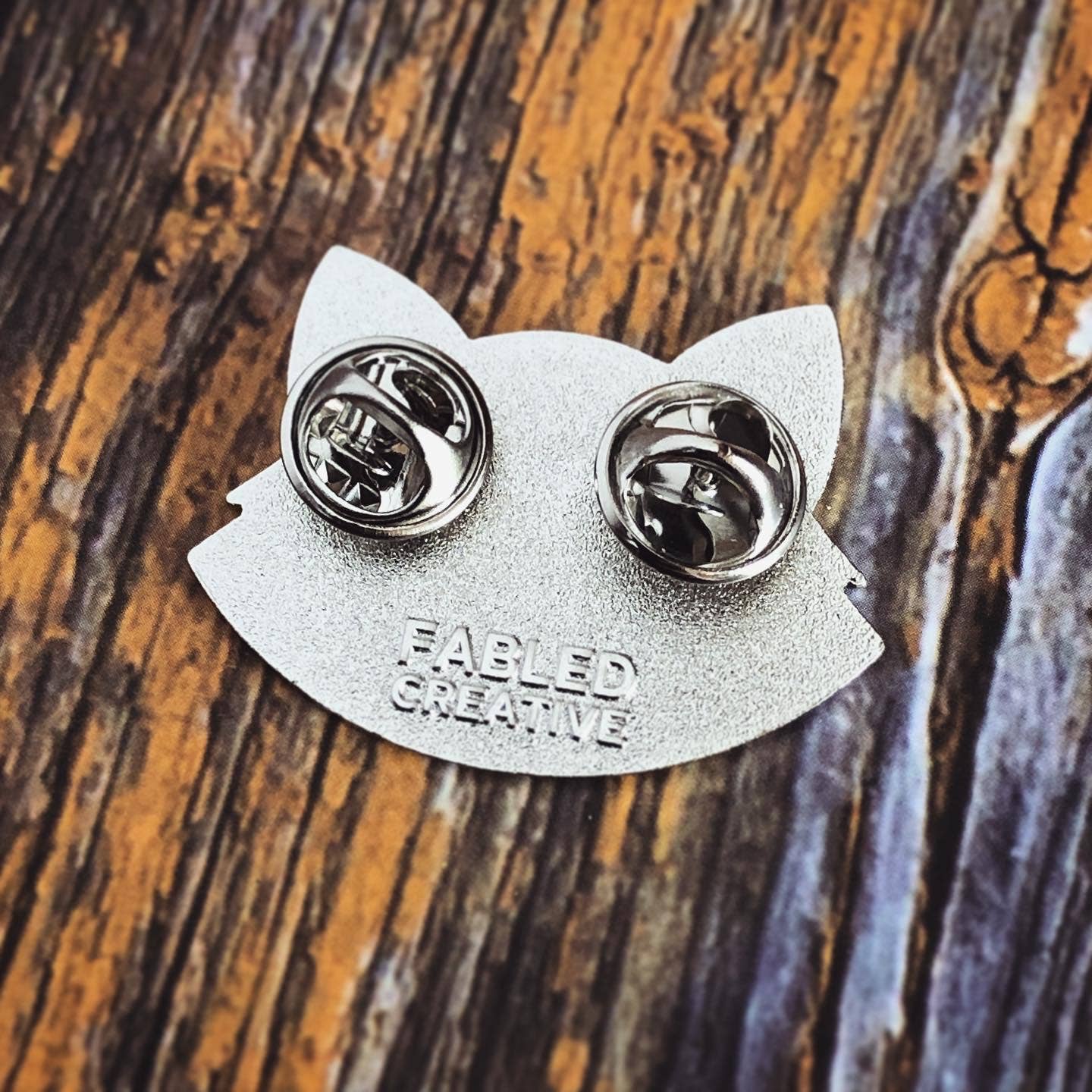 FCC Enamel Pin | Trickster Raccoon