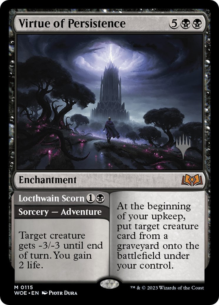 Virtue of Persistence (Promo Pack) [Wilds of Eldraine Promos] – Pandemonium  Books and Games
