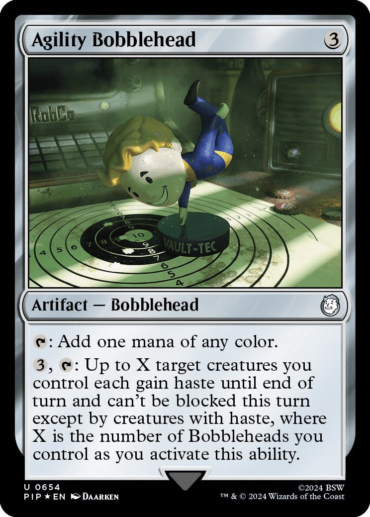 Agility Bobblehead (Surge Foil)