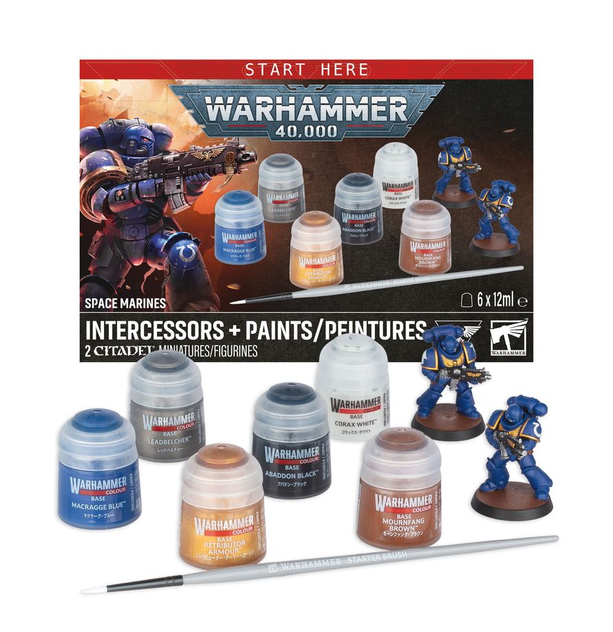 Warhammer 40,000 11th edition - INTERCESSORS + PAINT