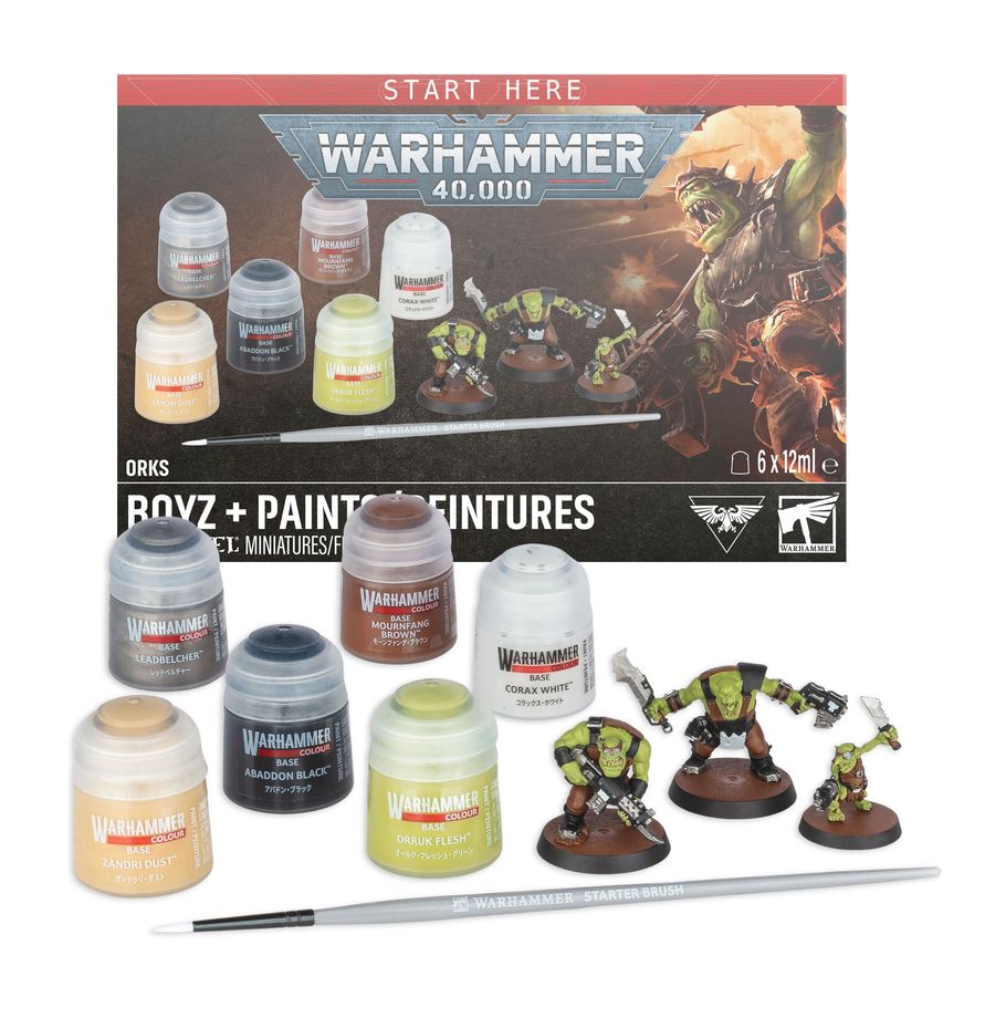 Warhammer 40,000 11th edition - BOYZ + PAINT