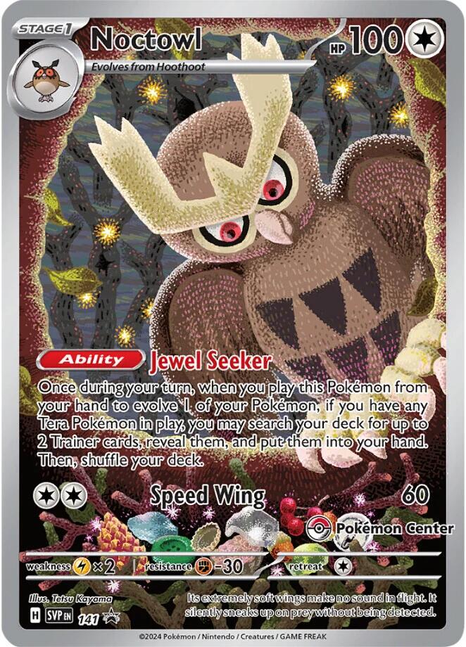 Noctowl - 141 (Pokemon Center Exclusive)