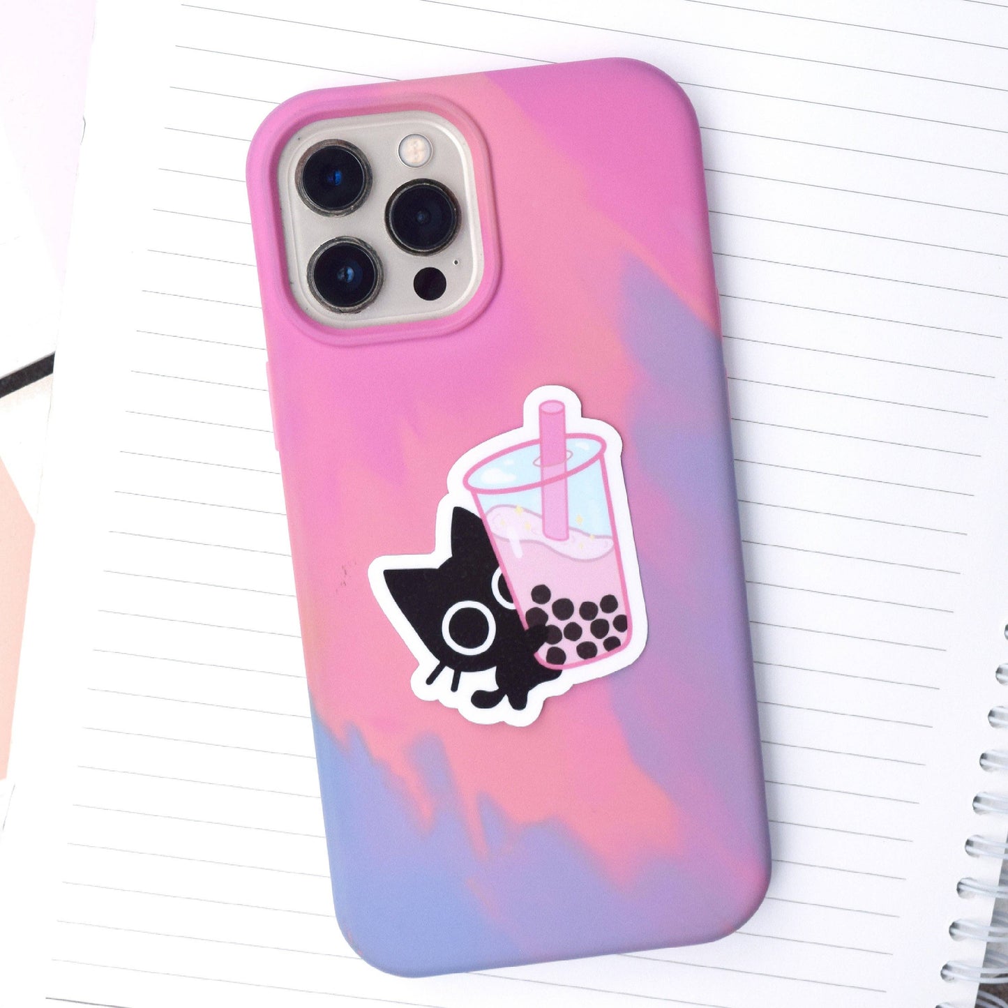Sticker | Brown Sugar Boba Cat