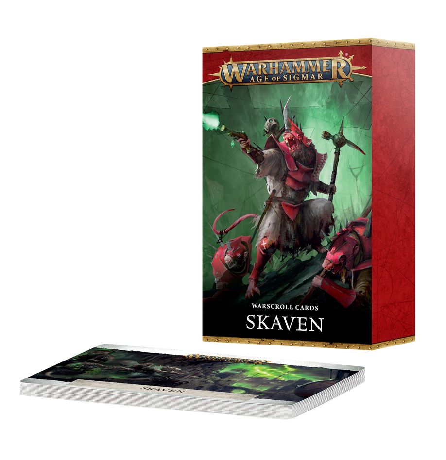 Skaven Warscroll Cards - Warhammer: Age of Sigmar 4e