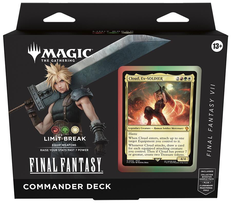 Magic: The Gathering FINAL FANTASY Commander Deck - FINAL FANTASY VII Limit Break