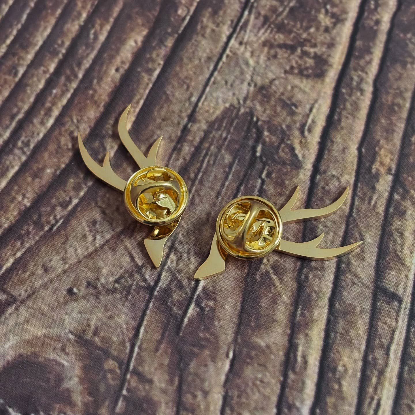 FCC Enamel Pin | Horned Crown