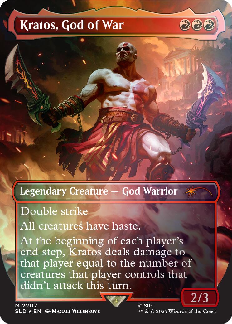 Kratos, God of War (Rainbow Foil)