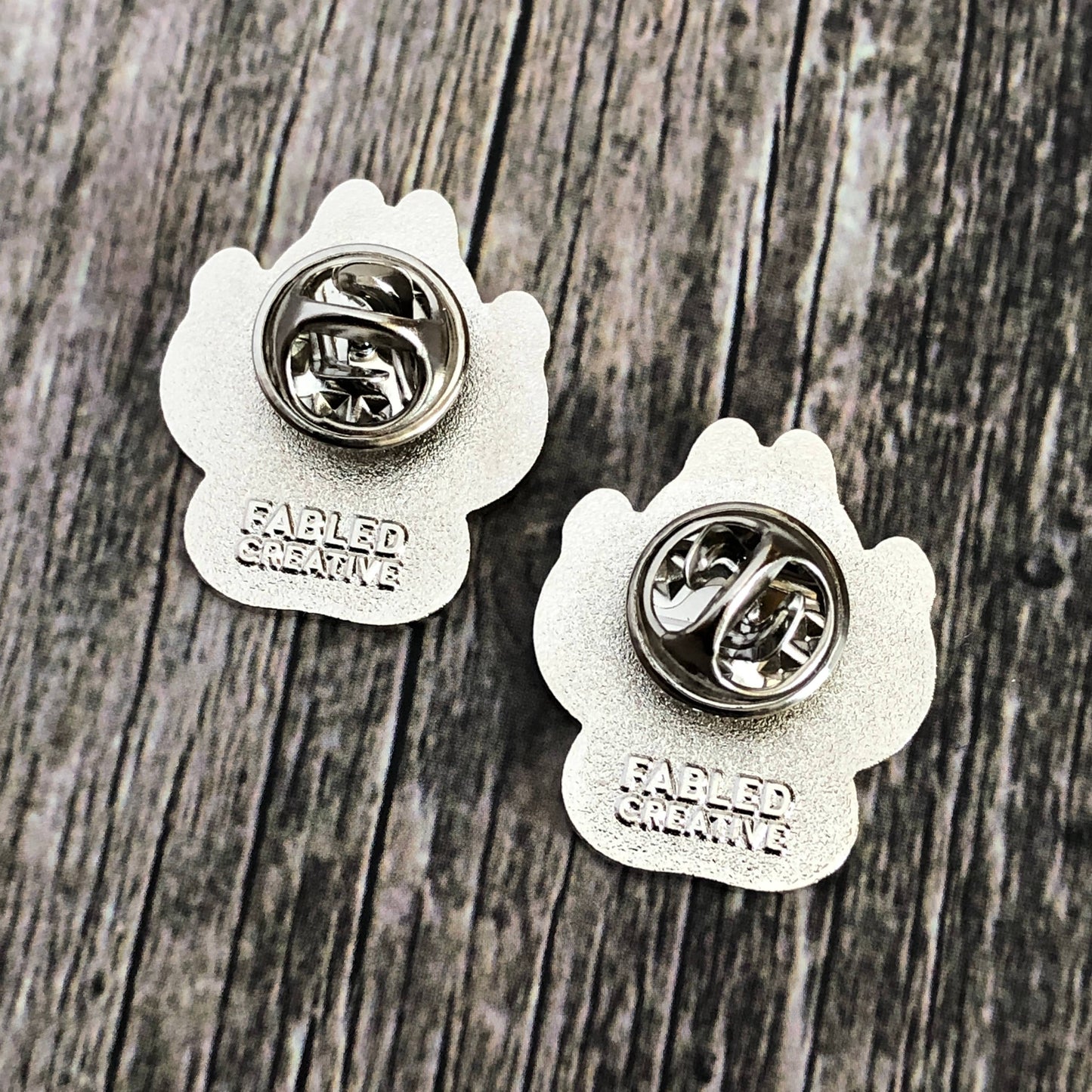 FCC Enamel Pin | Dog Paws