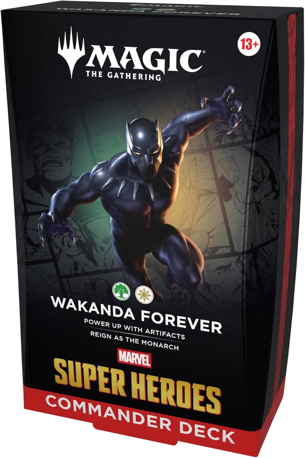 PREORDER: Magic: The Gathering | Marvel Super Heroes Commander Deck - Wakanda Forever