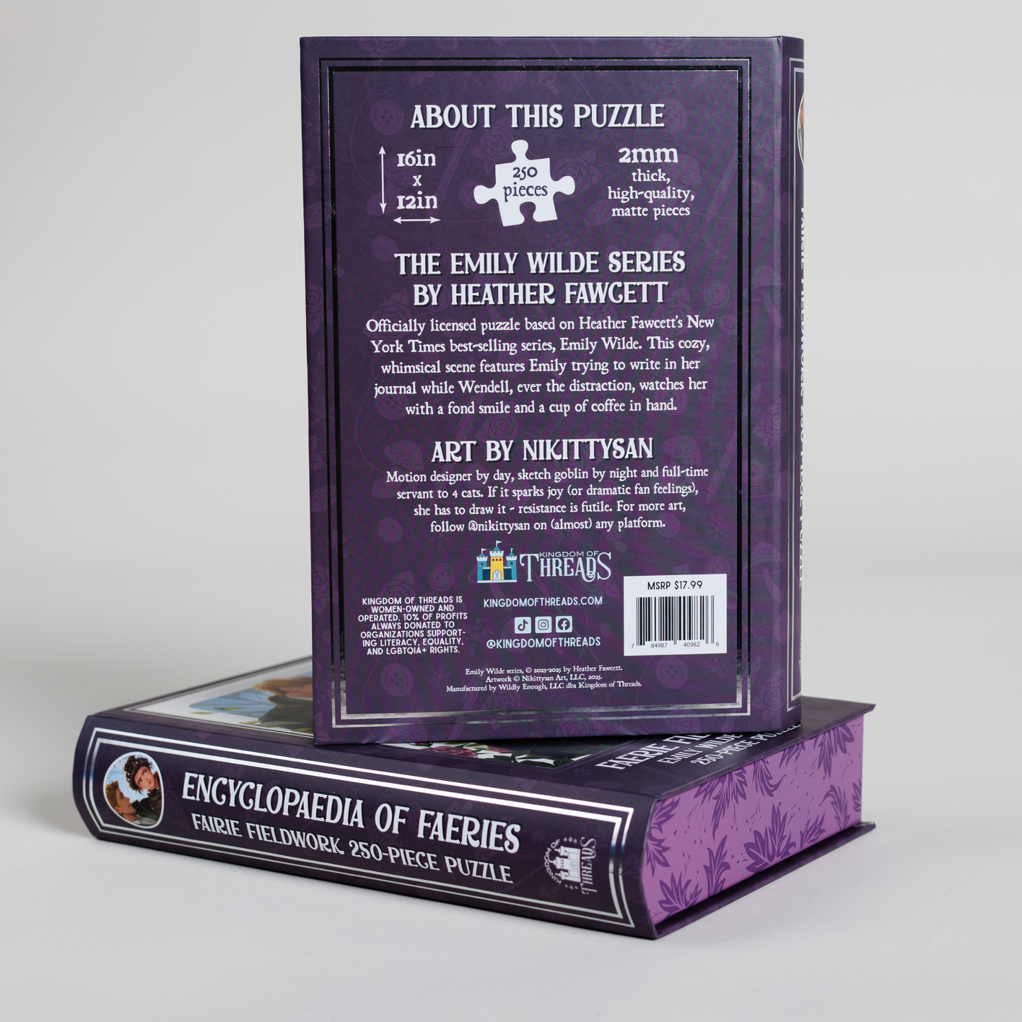 Book Keepsake Puzzle | Encyclopedia of Faeries