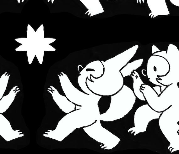 SC Sticker Sheet | Cat Dance