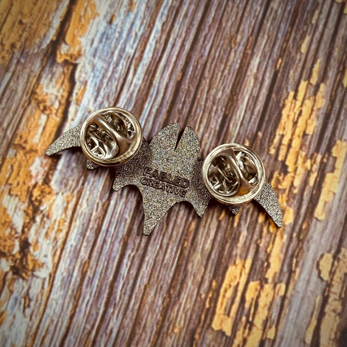 FCC Enamel Pin | Bat