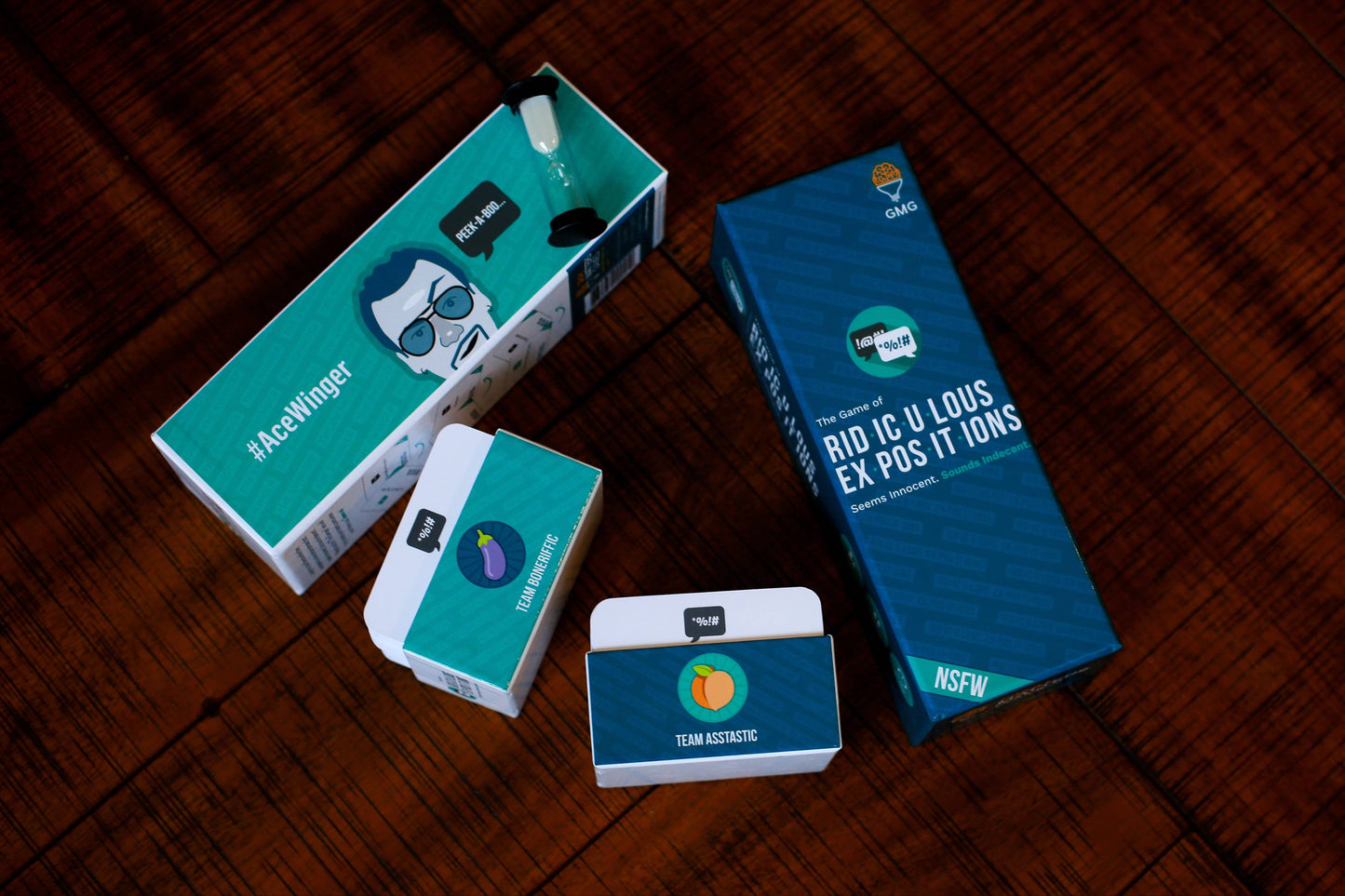 The Game of Ridiculous Expositions