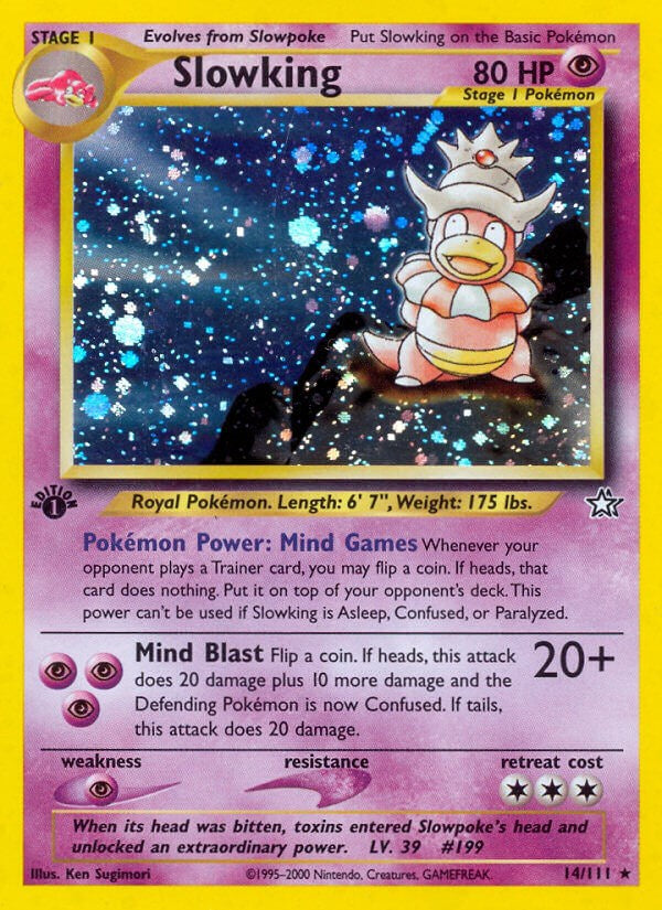 mind games pokemon cards Slowking [N1