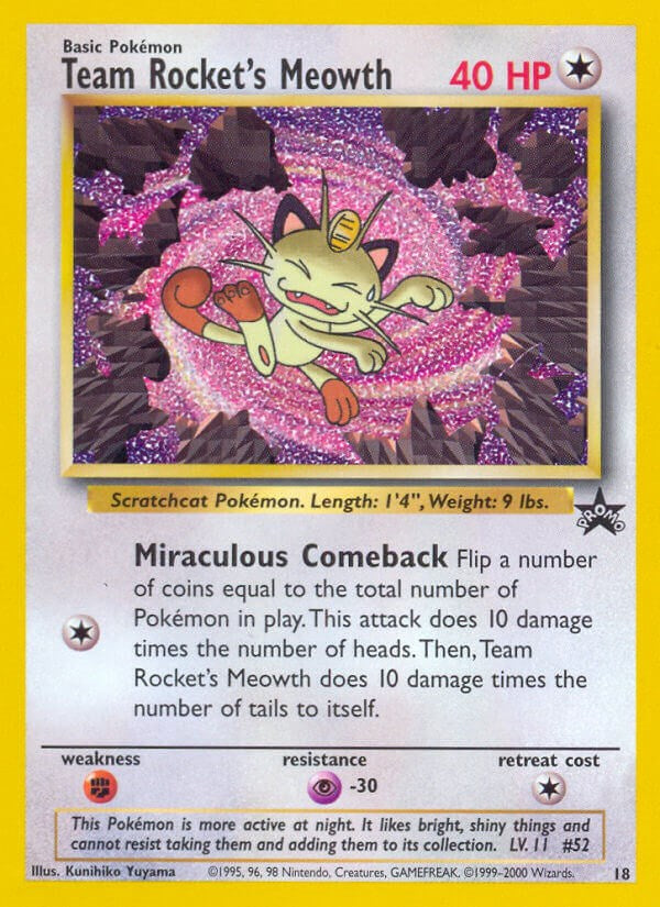 Team Rocket's Meowth [PR