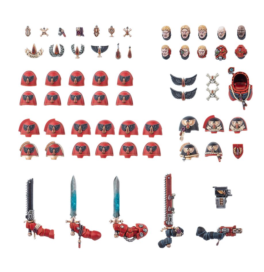 Blood Angels Upgrades and Transfers - WARHAMMER 40,000 10TH EDITION
