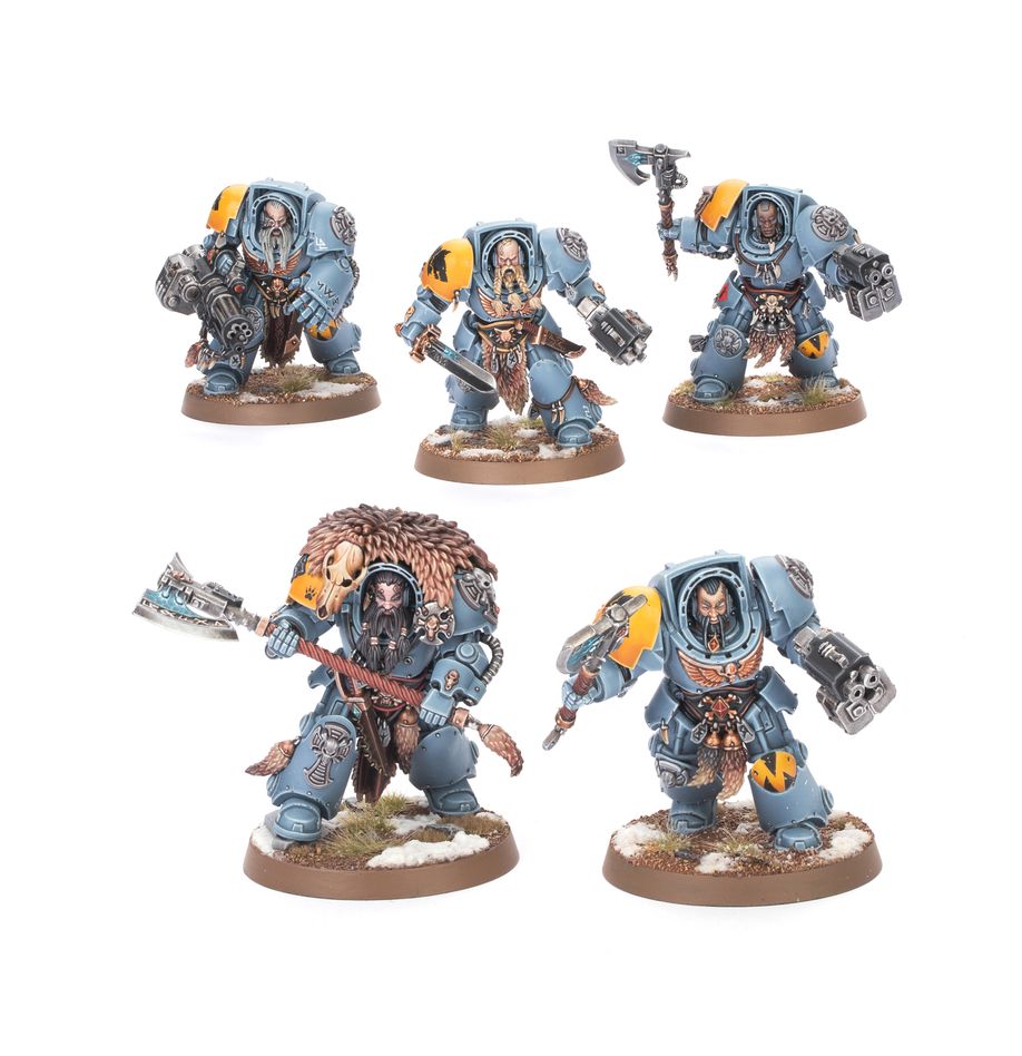 Wolf Guard Terminators - Space Wolves -Warhammer 40,000 10th Edition