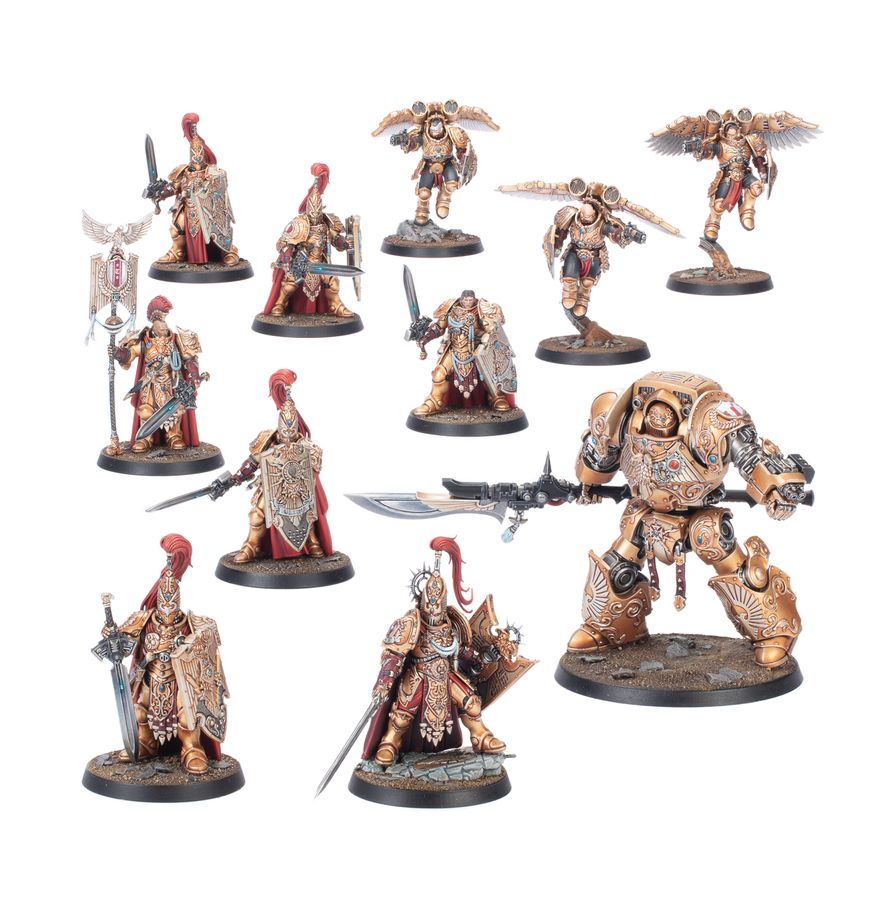 Adeptus Custodes Combat Patrol - Custodes - Warhammer 40,000/Warhammer: Horus Heresy