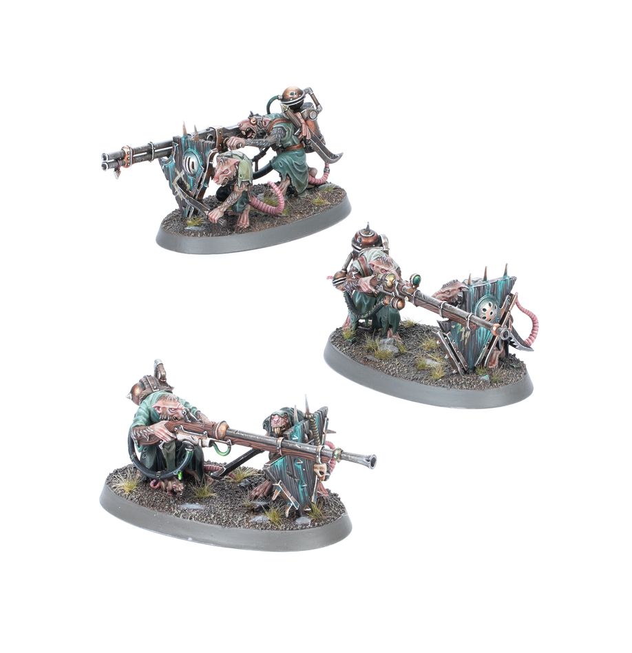 Warplock Jezzails - Skaven - Warhammer: Age of Sigmar 4e