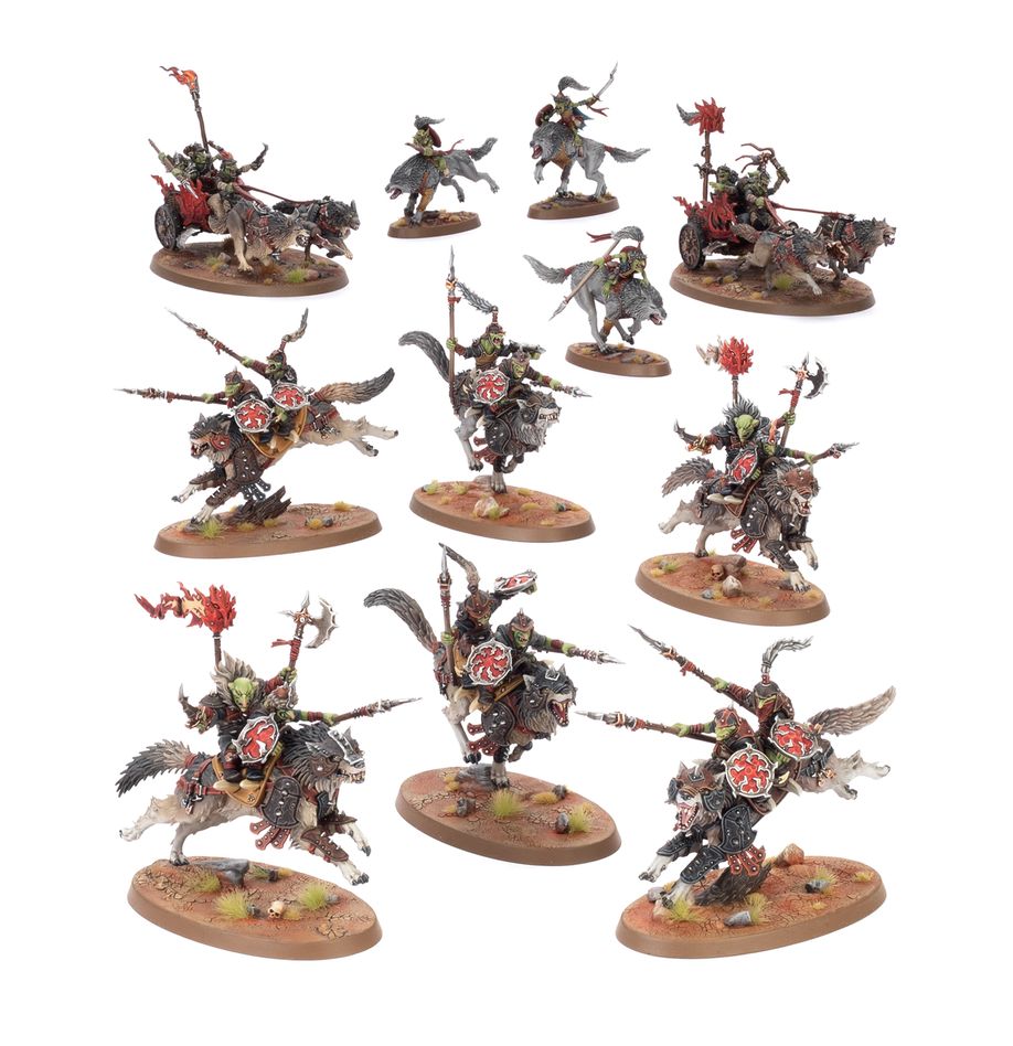 Snarlpack Huntaz - Gloomspite Gitz - WARHAMMER: AGE OF SIGMAR 2025