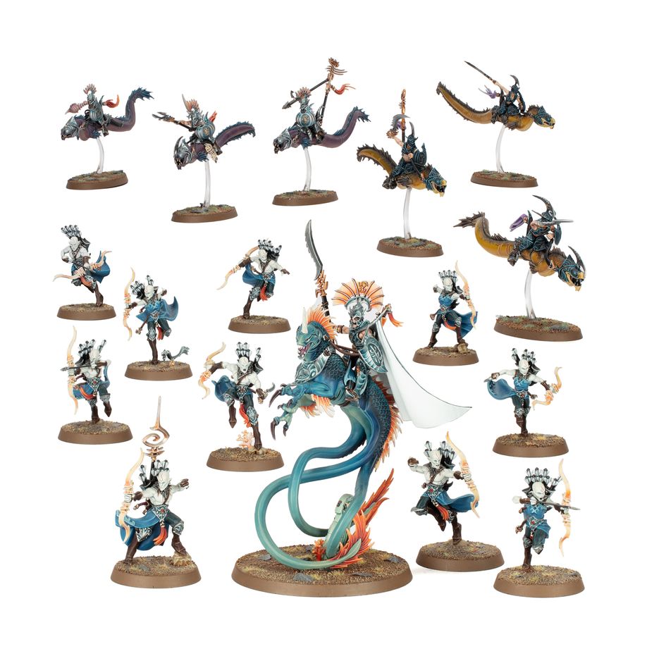 Idoneth Deepkin Spearhead - Akhelian Tide Guard - Warhammer Age of Sigmar 4E
