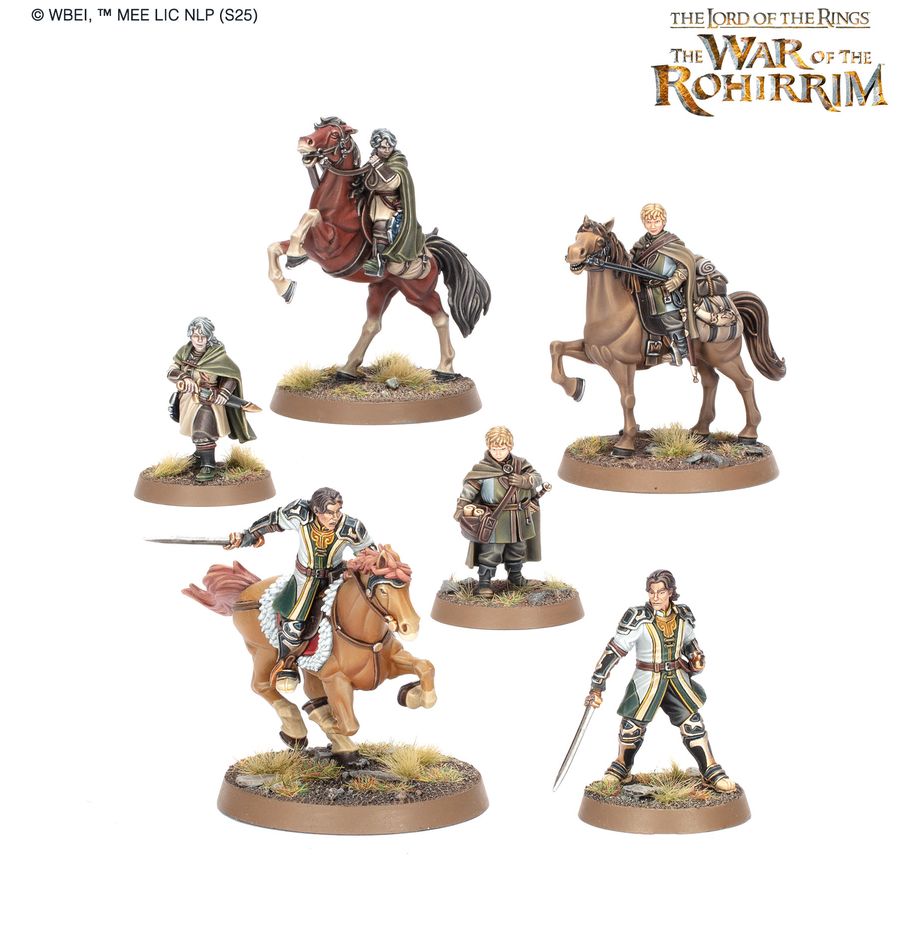 Frealaf Hildeson, Olwyn & Lief, Heroes of Rohan - LOTR MESBG