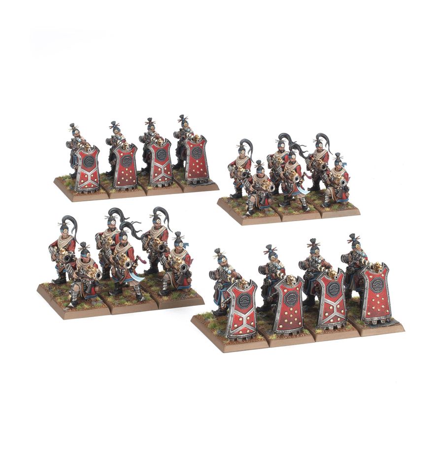 Iron Hail Gunners and Crane Gunner Teams - Warhammer: The Old World