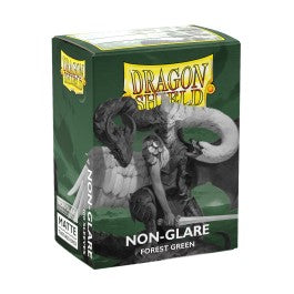 Dragon Shield Sleeves: Standard Matte Non-Glare - Forest Green 100CT