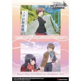 Weiss Schwarz: Rascal Does Not Dream Booster Box – Pandemonium Books and Games