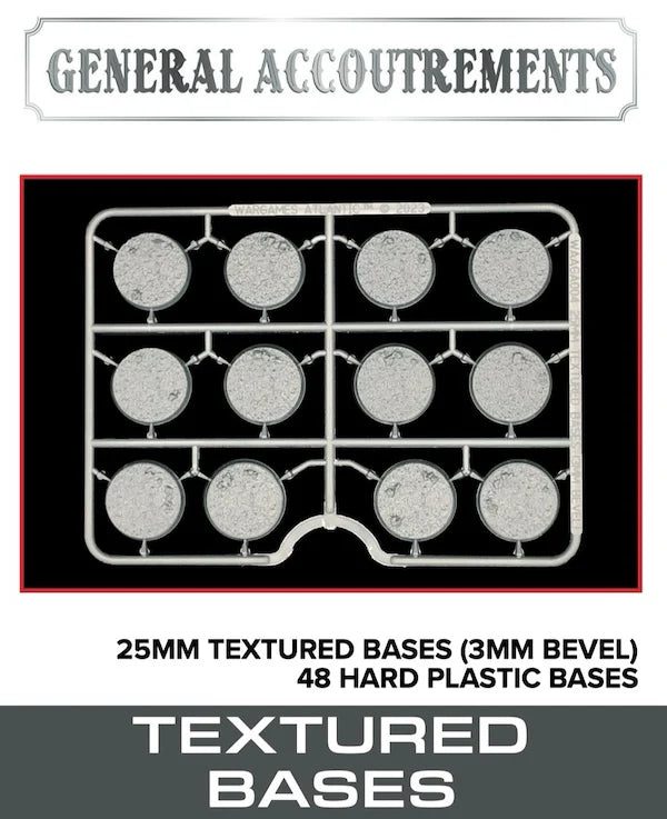 25mm Textured Bases
