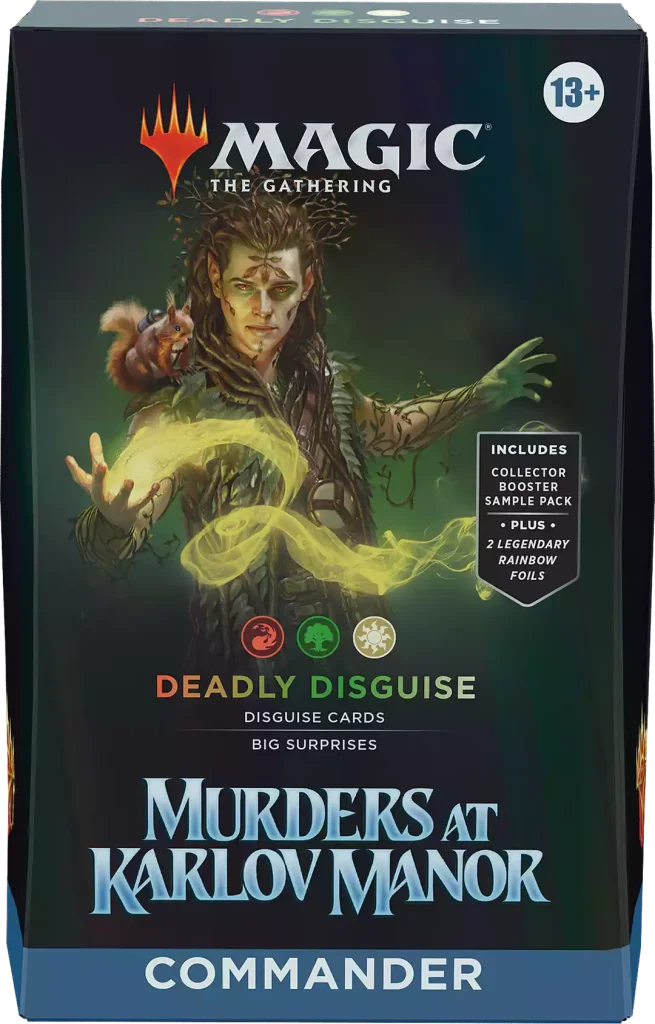 Magic the Gathering: Murders at Karlov Manor "Deadly Disguise" Commander Deck