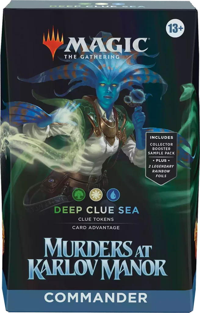 Magic the Gathering: Murders at Karlov Manor "Deep Clue Sea" Commander Deck
