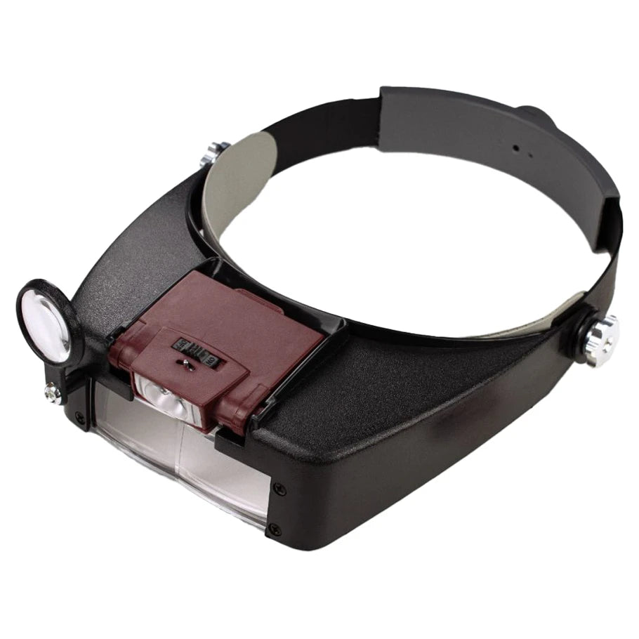 Tool: Adjustable LED Lighted Magnifying Visor
